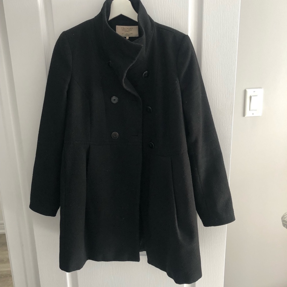 Zara | Black Pea Coat